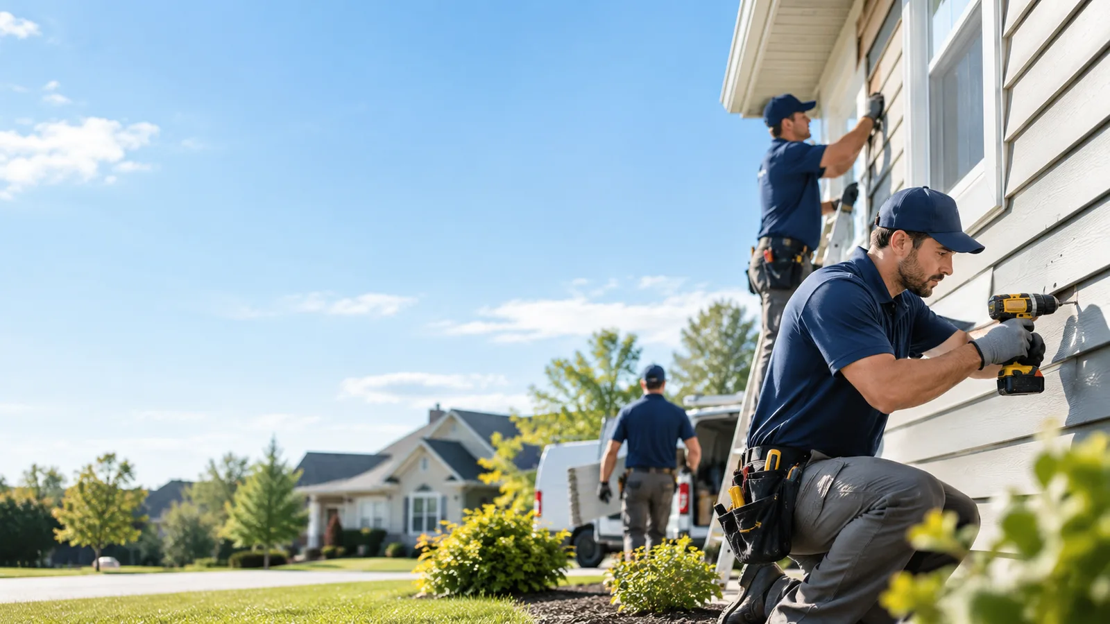 Commercial Siding Repair in Drexel, MO